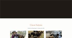 Desktop Screenshot of cleverkelpies.com